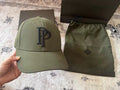 Patek Philippe Golf Cap Embroidered in Forest Green with Dust Bag